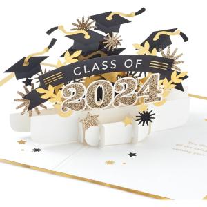 Hallmark Signature Paper Wonder Pop Up Graduation Card (Class of 2024)(Pop Up  2024)