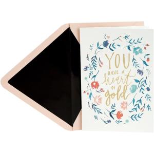 Hallmark Signature Thank You Card (Heart of Gold)