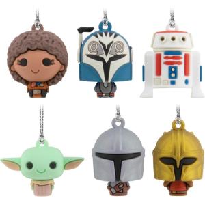 Hallmark Star Wars: The Mandalorian Mini Christmas Ornaments, Shatterproof, Set of 6, Gifts for Star Wars Fans