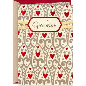 Hallmark Valentines Day Card for Grandson (Wonderful You)