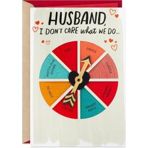 Hallmark Valentines Day Card for Husband (What We Do Spinner)(What We Do Spinner)