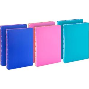 Hallmark White Gift Boxes, Assorted Sizes (12 Boxes with Lids: 4 Small 11″, 4 Medium 14″, 4 Large 16″) for Birthdays, Mother’s Day, Baby Showers and More(6 Pack  Blue  Pink  Teal)