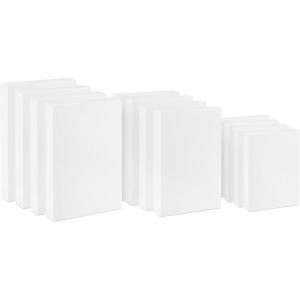 Hallmark White Gift Boxes, Assorted Sizes (12 Boxes with Lids: 4 Small 11″, 4 Medium 14″, 4 Large 16″) for Birthdays, Mother’s Day, Baby Showers and More(12 Pack  White)