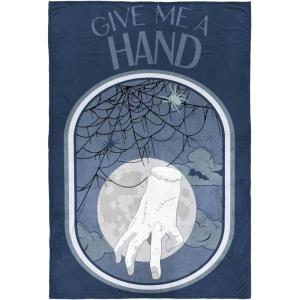 Jay Franco Kids Plush Throw Blanket – Soft & Comfy 50×70 Inches Throw for Couch or Bed – Cozy Home Décor for Living Room & Bedroom, Multi – Rainbow Brite(Blue – Wednesday)