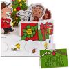 Hallmark Paper Wonder Peanuts Displayable Pop Up Christmas Card with Light and Sound (Charlie Brown Christmas Tree, Plays Christmastime is Here)(Charlie Brown Pop Up  Plays Christmastime is Here)