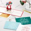 Hallmark Signature Paper Wonder Pop Up Christmas Cards Assortment (4 Holiday Cards with Envelopes)(Christmas Pop Up Card Assortment)