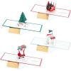 Hallmark Signature Paper Wonder Pop Up Christmas Cards Assortment (4 Holiday Cards with Envelopes)(Christmas Pop Up Card Assortment)