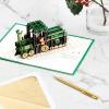 Hallmark Signature Paper Wonder Pop Up Christmas Cards Assortment (4 Holiday Cards with Envelopes)(Pop Up  Christmas Train)