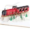Hallmark Signature Paper Wonder Harry Potter Pop Up Holiday Card (Hogwarts Express)