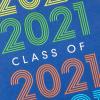 Hallmark 2021 Graduation Party Invitations, 20 Invites with Envelopes (Retro Blue)(2021 Party  20 Party Invitations)