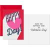 Hallmark Pack of Valentines Day Cards, Dog with Box of Chocolates (10 Valentine’s Day Cards with Envelopes)(Be Happy)