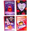 Hallmark Pack of Valentines Day Cards, Dog with Box of Chocolates (10 Valentine’s Day Cards with Envelopes)(Be Happy)