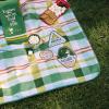 Hallmark Peanuts Beagle Scouts Picnic Blanket With Bag, Snoopy & Woodstock Plaid Blanket(Picnic Blanket)