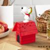 Hallmark Peanuts Stacked Salt and Pepper Shakers, Set of 2 (Flying Ace Snoopy) Gift for Mom, Nana, Fans