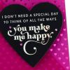Hallmark Valentines Day Card for Husband, Wife, Boyfriend, Girlfriend (All the Ways You Make Me Happy)(Every Minute  Every Moment)