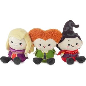 Hallmark Better Together Disney Hocus Pocus Magnetic Plush Toys, Set of 3 (Sanderson Sisters) for Kids, Friends, Fans