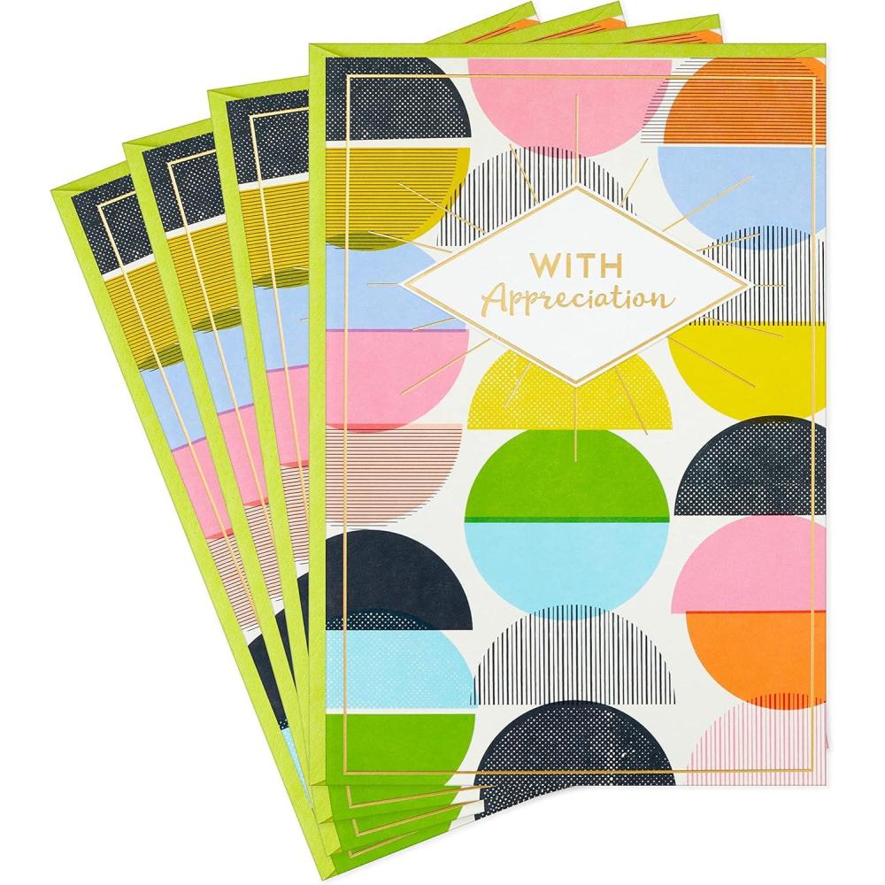 imageHallmark Pack of Thank You Cards 4 Cards with Envelopes Keep Things Running Smoothly for Nurses Day Cards Admin Professional Day Cards AppreciationThe Best