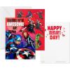 Hallmark Avengers Valentines Day Cards and Stickers for Kids School (24 Classroom Valentines with Envelopes)(Avengers Valentines with Stickers)