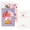Hallmark Avengers Valentines Day Cards and Stickers for Kids School (24 Classroom Valentines with Envelopes)(Peppa Pig Valentines with Stickers)