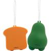 Hallmark Better Together Avocado and Toast Magnetic Christmas Ornaments, Set of 2(Avocado and Toast)