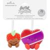 Hallmark Better Together Avocado and Toast Magnetic Christmas Ornaments, Set of 2(Strawberry and Chocolate)