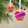 Hallmark Better Together Avocado and Toast Magnetic Christmas Ornaments, Set of 2(Strawberry and Chocolate)