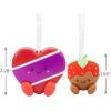 Hallmark Better Together Avocado and Toast Magnetic Christmas Ornaments, Set of 2(Strawberry and Chocolate)