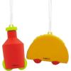 Hallmark Better Together Hot Cocoa and Marshmallow Magnetic Christmas Ornaments, Set of 2(Taco & Hot Sauce)