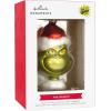 Hallmark Dr. Seuss’s How The Grinch Stole Christmas! Max with Presents Christmas Ornament, Blown Glass(Grinch)