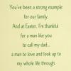 Hallmark Easter Card for Mom (Thinking of You)(Dad  Strong Example)