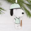 Hallmark Peanuts Snoopy Baseball Player Christmas Ornament, Gifts for Peanuts Fans
