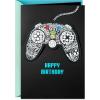Hallmark Comic Book and Video Game Thank You Note Assortment (24 Blank Cards with Envelopes) for Kids, Grandchildren, Gamers(Video Game Controller Birthday Card)