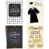 Hallmark Graduation Cards Assortment, Gold Foil Neutrals (16 Cards and Envelopes, 4 Designs)(Gold  Black and Ivory)