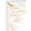 Hallmark Mahogany Boxed Christmas Cards, 12 Cards and Envelopes (Unity, Peace, Love)(Unity  Peace and Love)