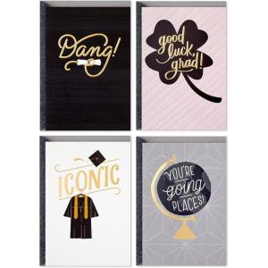 Hallmark Graduation Cards Assortment, You’re Going Places (Pack of 4 Cards with Envelopes)(Going Places  4 Money Holder Cards)