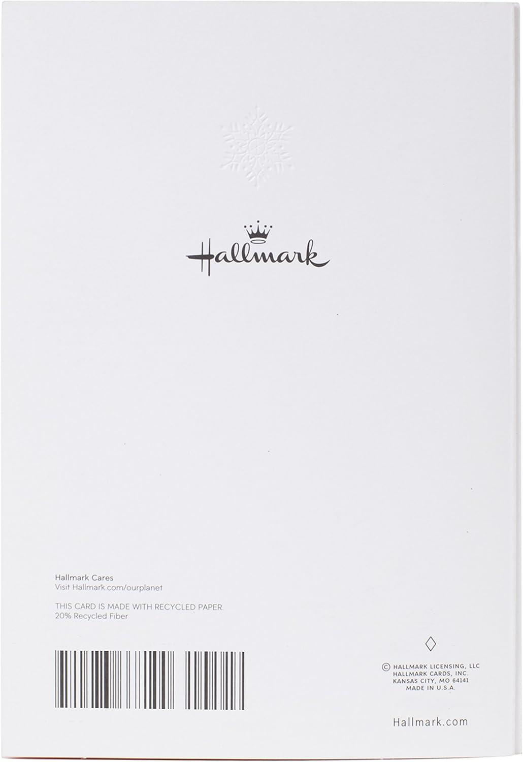 imageHallmark Christmas Card for Daughter and SoninLaw Lettering with SnowflakesLettering with Snowflakes