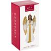 Hallmark Keepsake Christmas Ornament 2023, Snow Angel, Religious Gifts(Angel of Adoration)