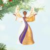 Hallmark Keepsake Christmas Ornament 2023, Snow Angel, Religious Gifts(Angel of Exultation)