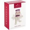 Hallmark Keepsake Christmas Ornament 2023, Snow Angel, Religious Gifts(Snow Angel)