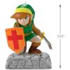Hallmark Keepsake Christmas Ornament, Nintendo The Legend of Zelda Link With Sound, Gifts for Gamers(Link with Shield and Sword)