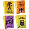 Hallmark Halloween Cards Assortment, Season’s Creepings (24 Cards with Envelopes)(16 Card Assortment – Kids Halloween Characters)