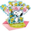 Hallmark Peanuts Pop Up Mothers Day Card from Son or Daughter (Snoopy and Woodstock)(Pop Up Snoopy and Woodstock)