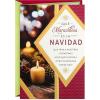 Hallmark Vida Spanish Christmas Card (Celebrating from Afar)(Pinecones)