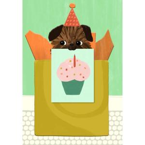 Hallmark Birthday Card (Envelope with Confetti)(Green)