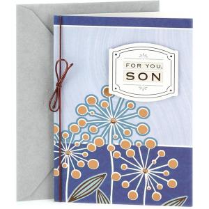 Hallmark Birthday Card for Son (Flowers)