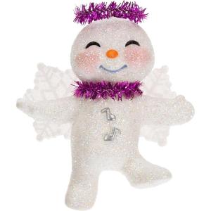 Hallmark Keepsake Christmas Ornament 2023, Snow Angel, Religious Gifts(Snow Angel)