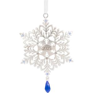 Hallmark Snowflake 2025 Christmas Ornament, Metal, Snowflake Gifts