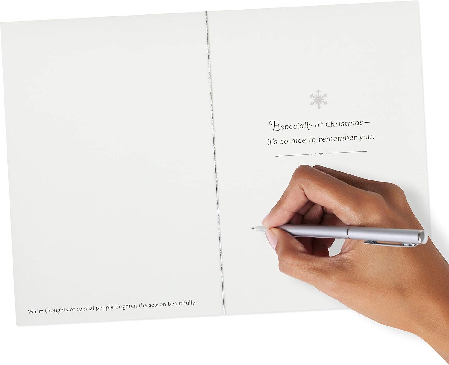 imageHallmark Thomas Kinkade Christmas Cards 16 Cards and Envelopes Christmas BlessingThomas Kinkade Mountain Cottage