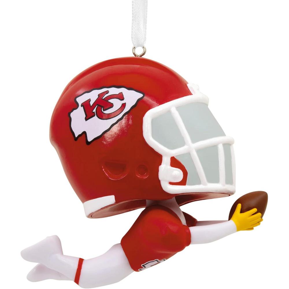 imageHallmark NFL Kansas City Chiefs Bouncing Buddy Christmas OrnamentKansas City Chiefs Bouncing Buddy Diving