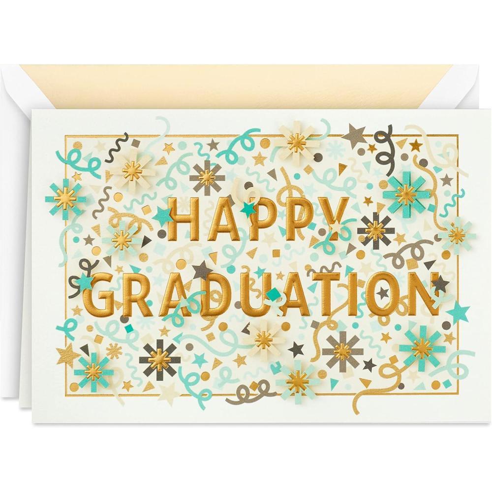 imageHallmark Signature Graduation Card ConfettiHAPPY GRADUATION  Confetti